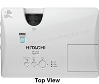 Top View Hitachi CP-X2020 XGA PROECTOR